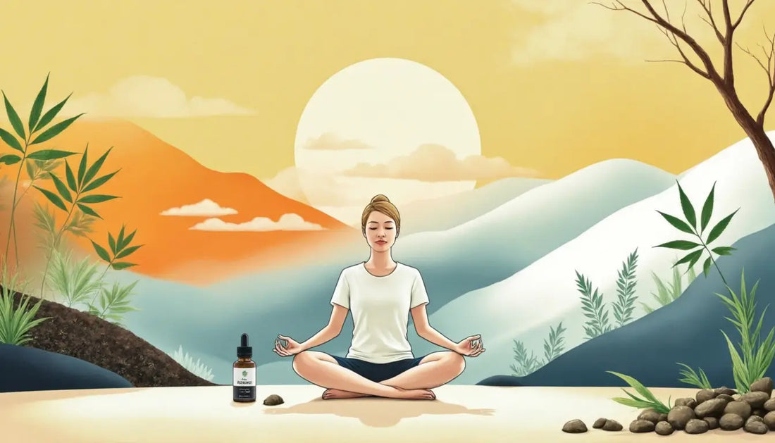 CBD meditaatiossa: parantaa käytäntöäsi hamppuöljyjen avulla