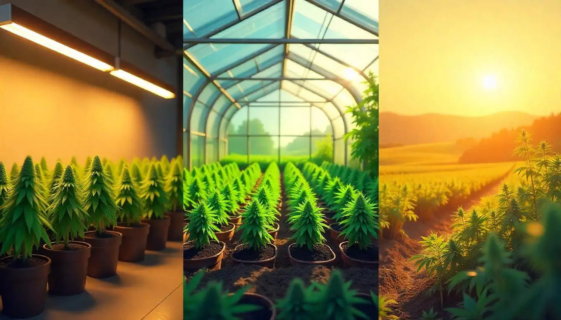 CBD:n eri viljelymenetelmät (ja niiden vaikutus CBD:n laatuun)