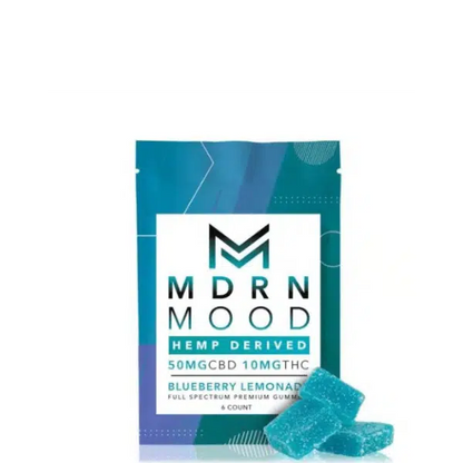 Mustikka-sitruuna CBD-karkit (x6)