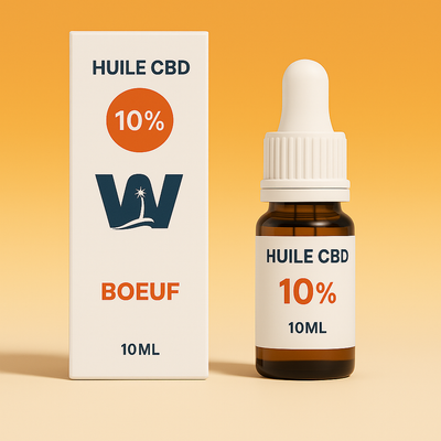 Full Spectrum 10% CBD-öljy koirille (naudanliha)