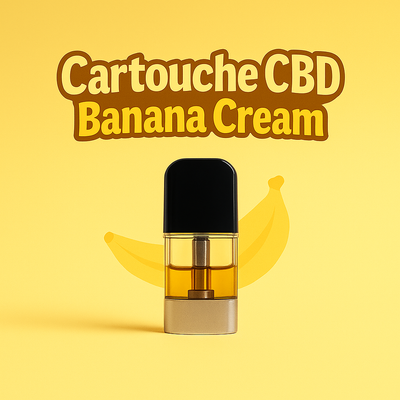 Banaani kerma CBD patruuna