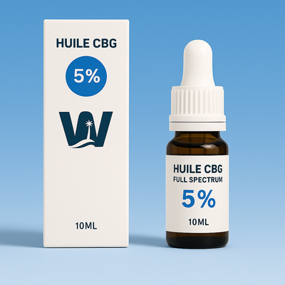 CBG 5% + CBD 5% Hamppuöljy