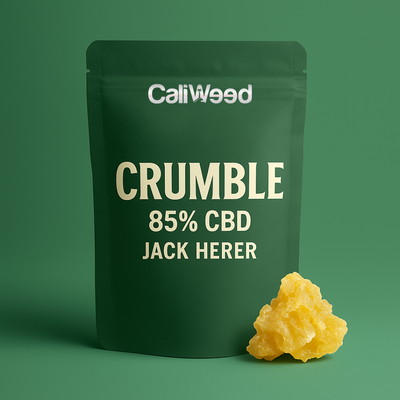 Jack Herer Crumble - 85% CBD:tä