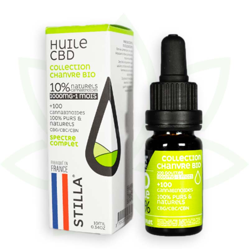 cbd hamppuöljy 10 prosenttia 10ml täyden spektrin stilla ranska mafrenchweed 3