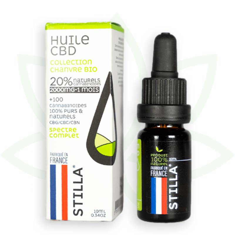 cbd hamppuöljy 20 prosenttia 10ml täyden spektrin stilla ranska mafrenchweed 5