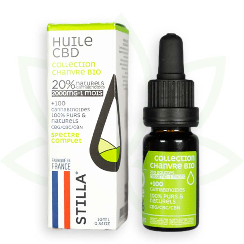 cbd hamppuöljy 20 prosenttia 10ml täyden spektrin stilla ranska mafrenchweed 6