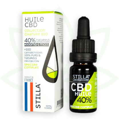 cbd hamppuöljy 40 prosenttia 10ml täyden spektrin stilla ranska mafrenchweed 10