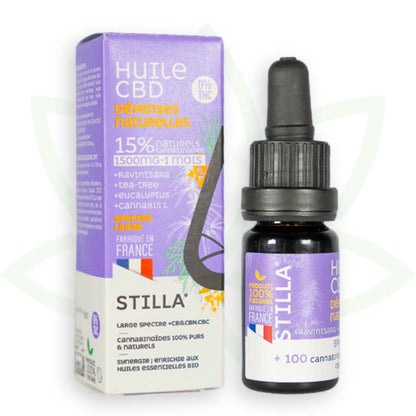 cbd luonnollinen puolustus öljy 15 prosenttia 10ml laaja spektri stilla france mafrenchweed 5