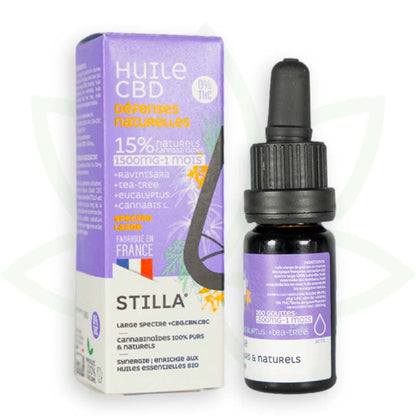 cbd luonnollinen puolustus öljy 15 prosenttia 10ml laaja spektri stilla france mafrenchweed 6