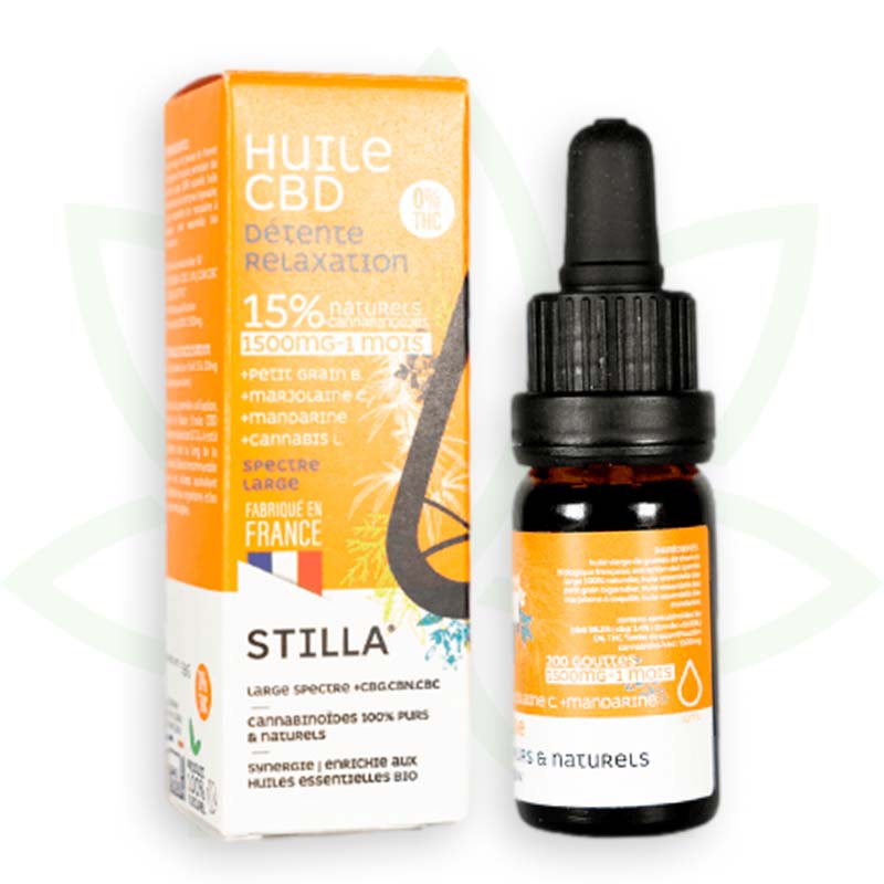 cbd öljy rentoutuminen 15 prosenttia 10ml laaja spektri stilla ranska mafrenchweed 6