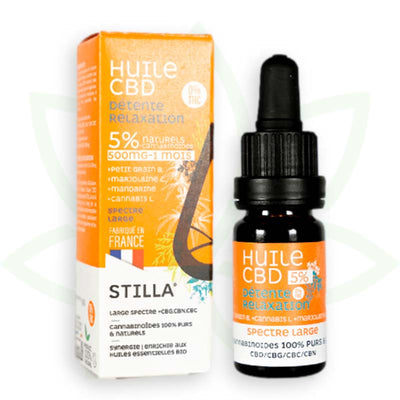 cbd öljy rentoutuminen 5 prosenttia 10ml laaja spektri stilla ranska mafrenchweed 1