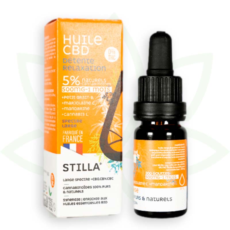 cbd öljy rentoutuminen 5 prosenttia 10ml laaja spektri stilla ranska mafrenchweed 3