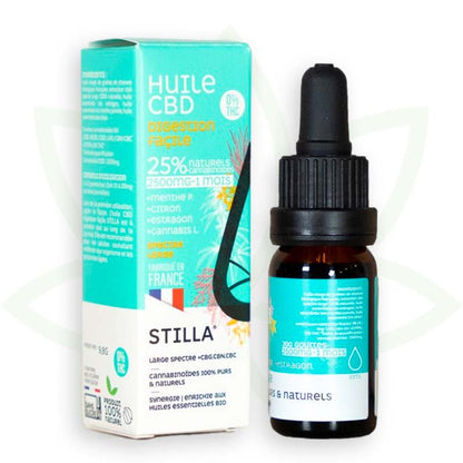 cbd öljy helppo ruoansulatus 25 prosenttia 10ml laaja spektri stilla france mafrenchweed 9