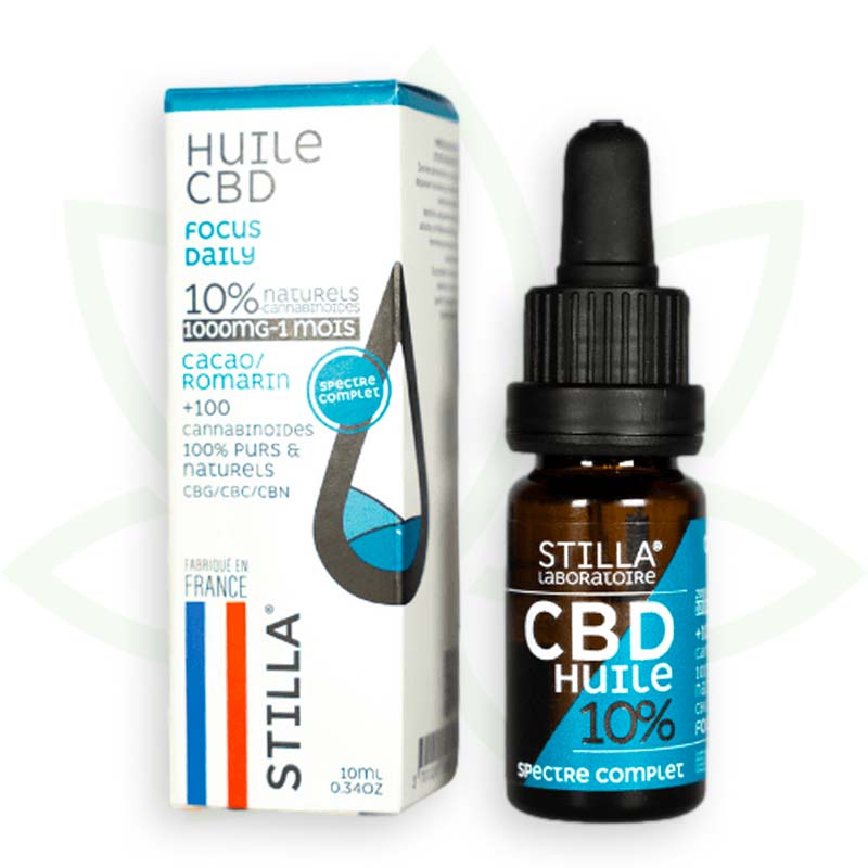 keskittyä päivittäin cbd öljy 10 prosenttia 10ml täyden spektrin stilla ranska mafrenchweed 1