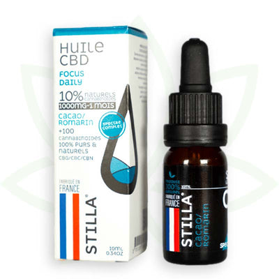 keskittyä päivittäin cbd öljy 10 prosenttia 10ml täyden spektrin stilla ranska mafrenchweed 2