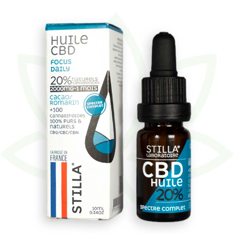 keskittyä päivittäin cbd öljyä 20 prosenttia 10ml täyden spektrin stilla ranska mafrenchweed 4