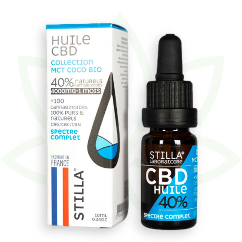 cbd oil mct kookos 40 prosenttia 10ml täyden spektrin stilla france mafrenchweed 10