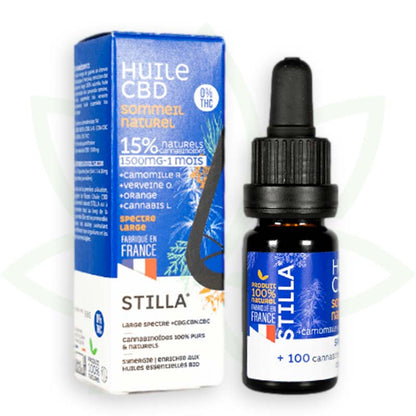 cbd öljy luonnollinen uni 15 prosenttia 10ml laaja spektri stilla france mafrenchweed 5