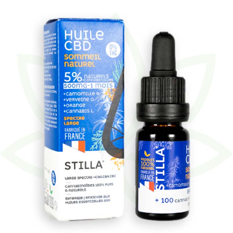 cbd öljy luonnollinen uni 5 prosenttia 10ml laaja spektri stilla ranska mafrenchweed 2