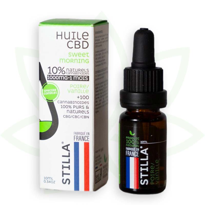 makea aamu cbd öljy 10 prosenttia 10ml täyden spektrin stilla ranska mafrenchweed 2