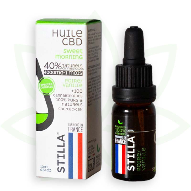 makea aamu cbd öljy 40 prosenttia 10ml täyden spektrin stilla ranska mafrenchweed 11