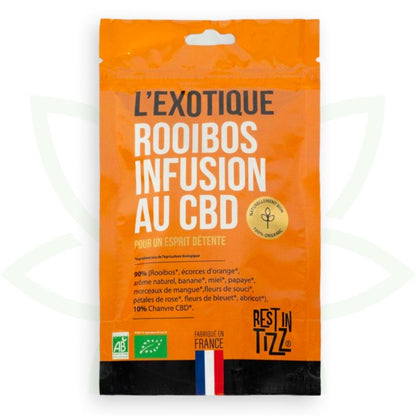 rooibos cbd eksoottinen infuusio cbd orgaaninen levätä tizz mafrenchweed 1