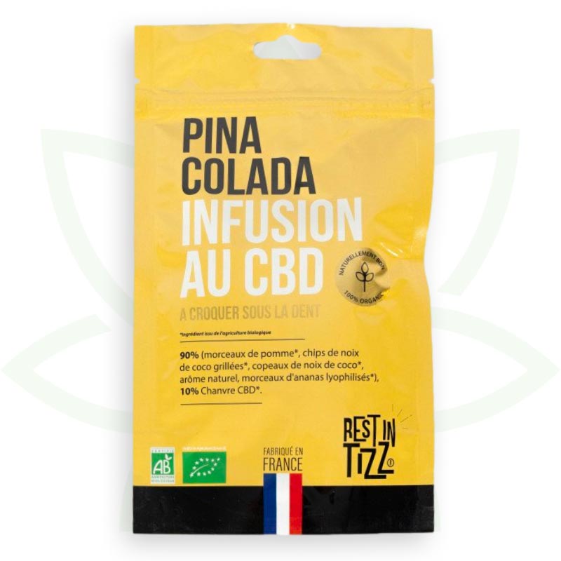 yrtti cbd pina colada infuusio cbd orgaaninen lepo tizz mafrenchweed 1